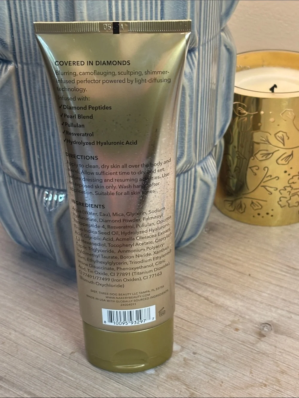 Nakery Beauty Diamond Glow Blur Perfector, New Sealed